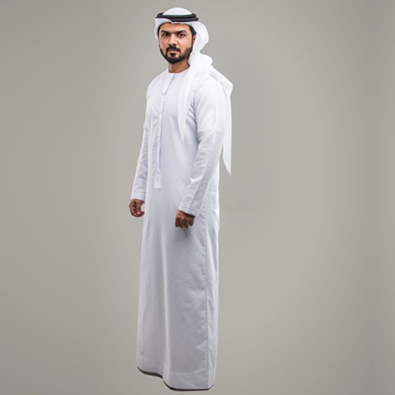 Men's Clothing Men's Polyester Round Neck Robes_voghion.com