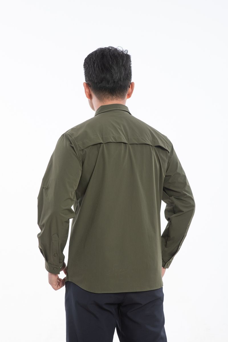 Camicia elasticizzata tattica da esterno ad asciugatura rapida in tessuto di seconda generazione Paving Eagle Explorer PLY-31_voghion.com
