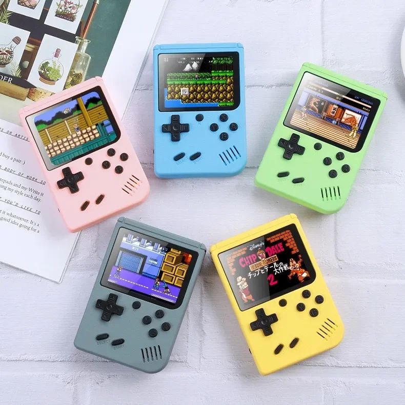 Retro przenośna mini konsola do gier wideo 8 bitów 3.0 cala_voghion.com