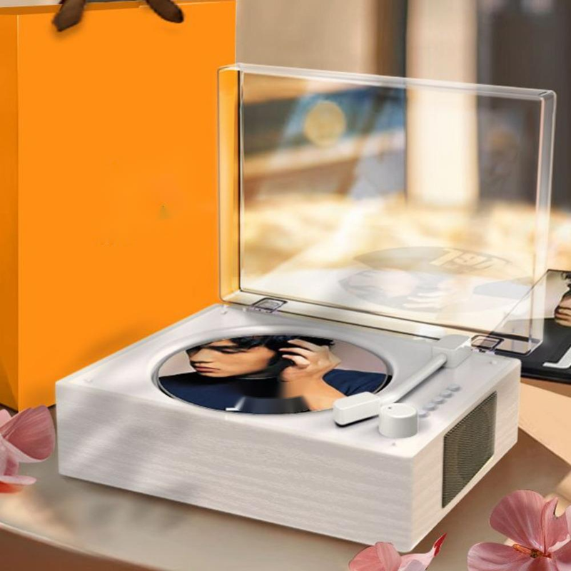 Turuncu Di Cream Wind Albüm Çalar, CD Evrensel Bluetooth Hoparlör, Şarj Edilebilir Taşınabilir Hepsi Bir Arada Makine 1_voghion.com