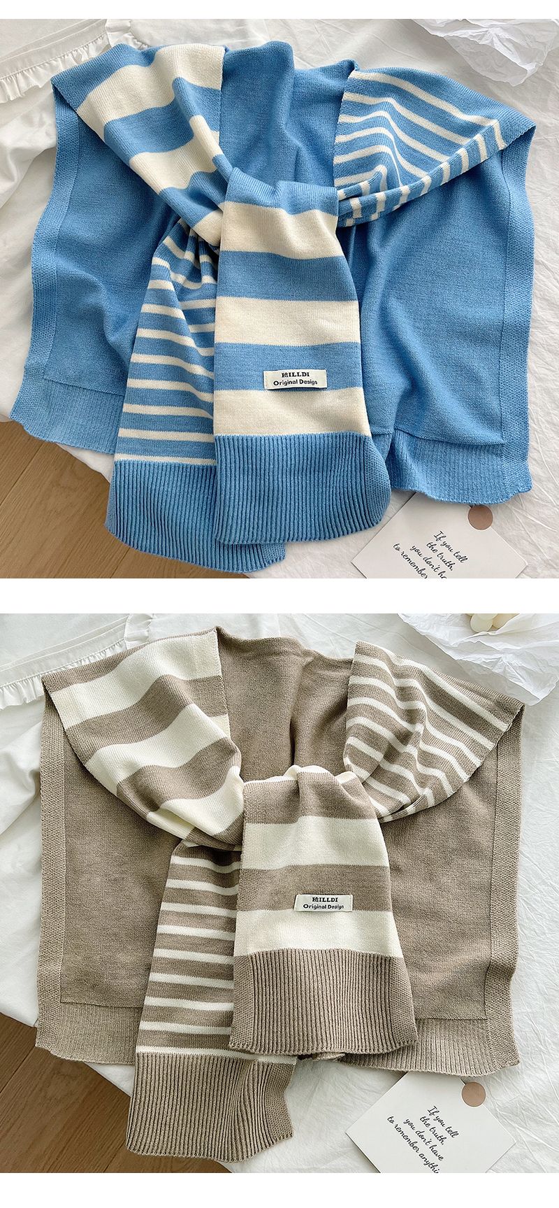Nuovo capospalla a righe autunnale, decorazione del colletto da donna per uscire, camicie abbinate, versatili ed eleganti_voghion.com