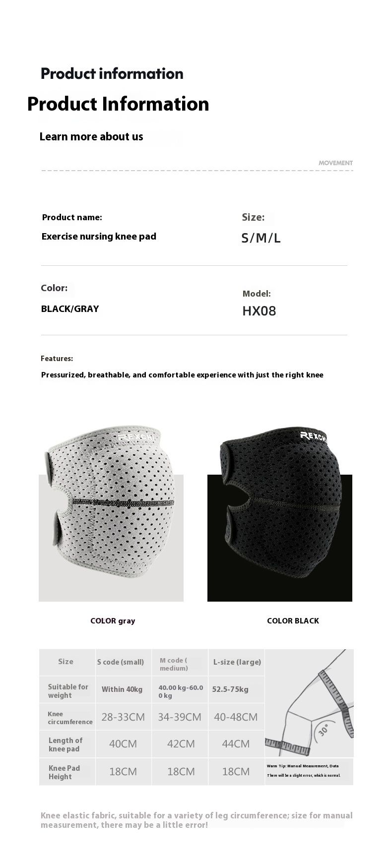 Outdoor sports, running, pads, motorcycle riding protective gear, mountain climbing, thickened roller skating, dance,_voghion.com