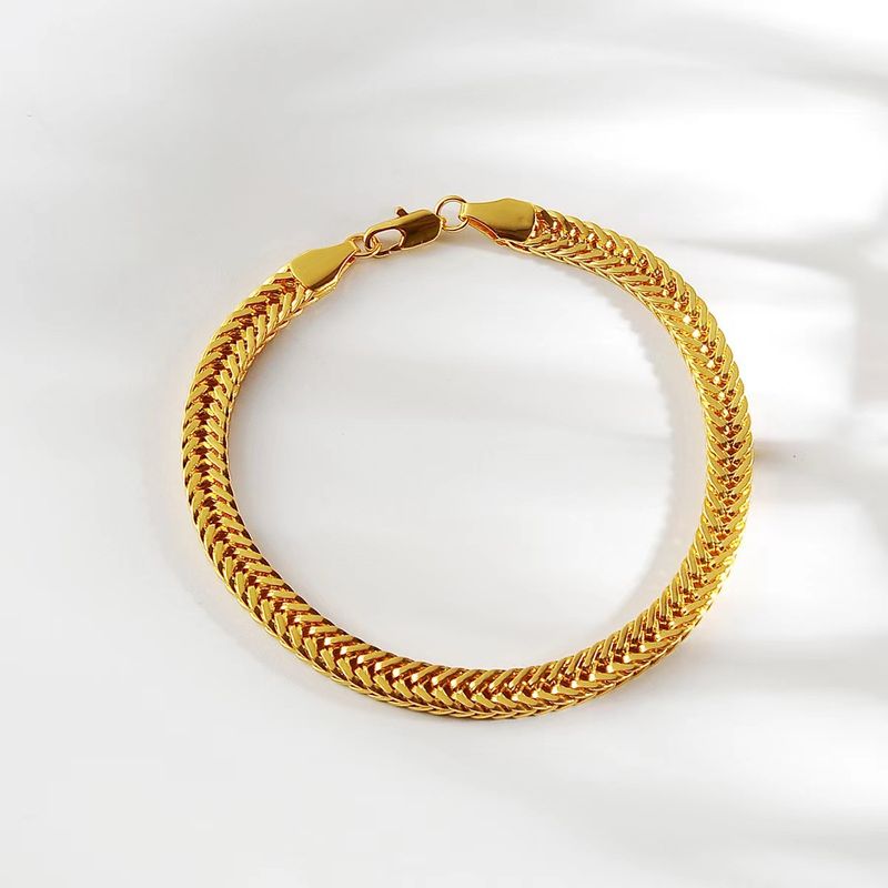 Hot Selling Irregular Combination Unisex Cuban New Style Bracelet_voghion.com