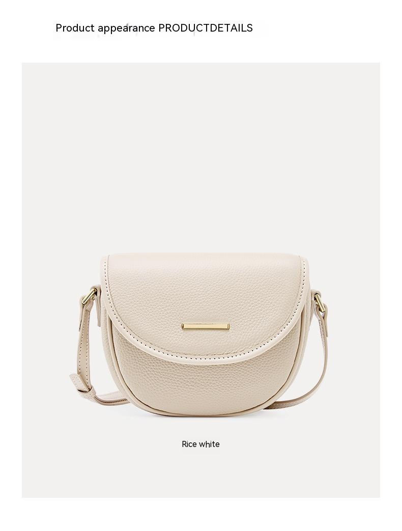 Shoulder Bag 2023 Top Quality New Top Layer Cowhide Light Casual Mini Bag Summer All-match Messenger Bag High-end Women's Bag_voghion.com