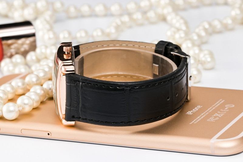 Il nuovo orologio da cintura da donna con quadrante rettangolare personalizzato di Womage, orologio al quarzo digitale minimalista alla moda_voghion.com