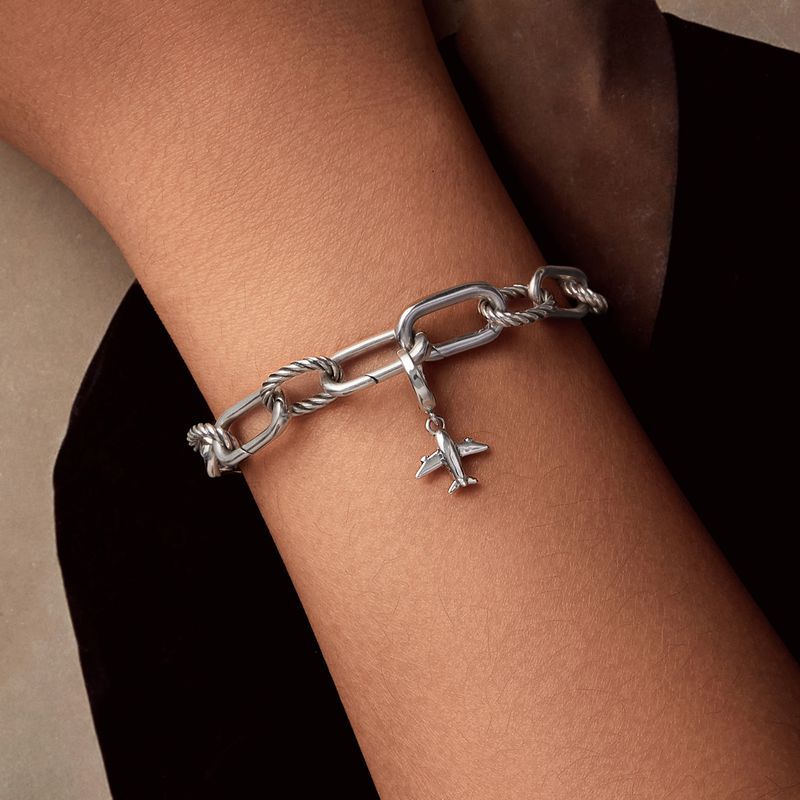 Flugzeug-Anhänger, Sterling-Silber, SCC3034_voghion.com