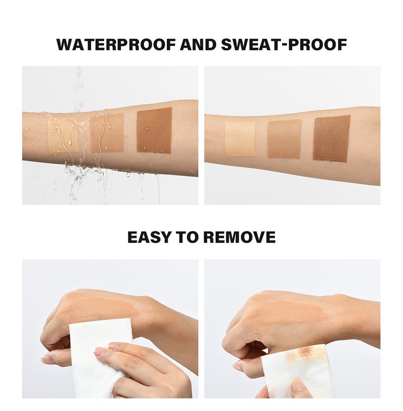 Maquillaje para piernas Lakerain MAQUILLAJE PARA PIERNAS Corrector a prueba de agua Tono de piel uniforme Crema para piernas oscurecedora_voghion.com
