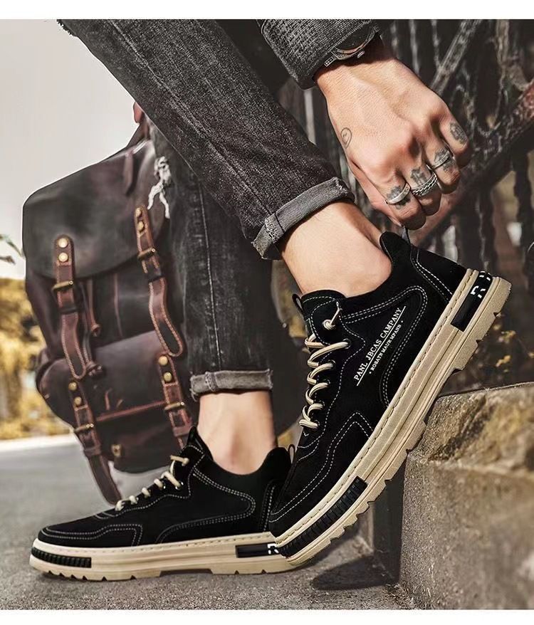 Men's in autumn, breathable, non slip, waterproof, and wear-resistant for work, kitchen work labor protection shoes,_voghion.com