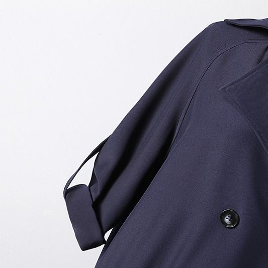 Vrouwelijke herfst nieuwe rechte buis korte dubbelrijs windjack voor beroemdhedenkleding_voghion.com