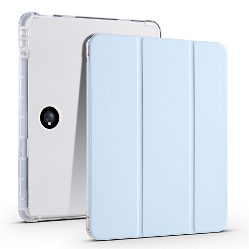 Tablet Coque For OPPO Pad 2 Case 11.61 inch PU Leather Tri Fold Caqa For One Plus Pad 11.61 Cover With Pencil Holder Shell + Pen_voghion.com