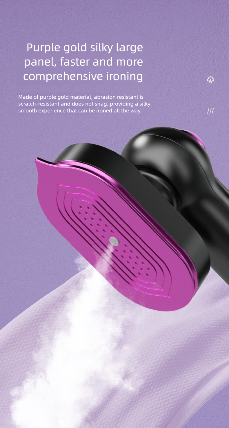 Portable Mini Small Rotating Folding Electric Iron Handheld Garment Steamer_voghion.com