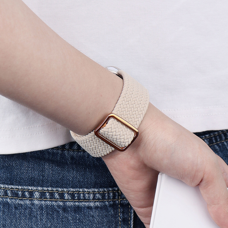 Geflochtenes Solo Loop-Armband für Samsung Galaxy Watch 4/5/3/Classic/Active 2 22/20 mm Armband Huawei/Amazfit Gtr/GTS 4-3-pro-2e Band_voghion.com