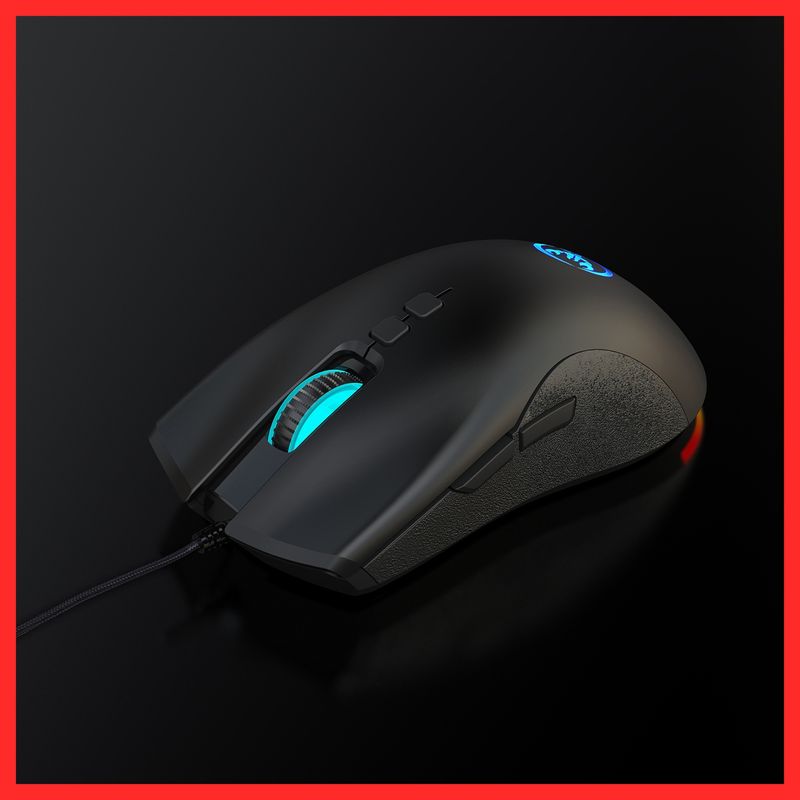 Digitex Digitex A883 Colorful Glowing 7D Gaming Wired Mouse 6400dpi Adjustable Supports Macro Programming In Stock_voghion.com
