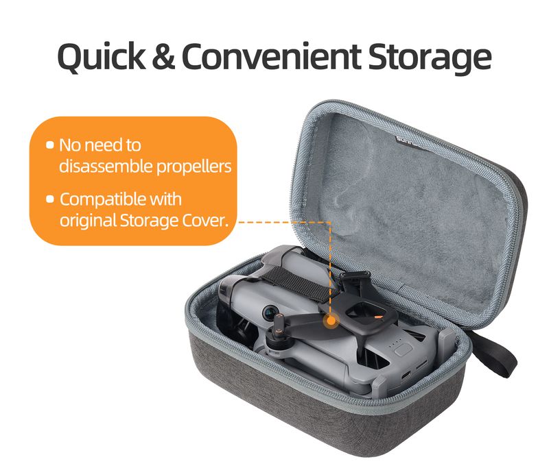 Storage Handbag Mini 5 Pro Portable Carrying Case Shoulder For DJI RC1 2/RC-N3/N2/N1 Control Travel Bag Accessory_voghion.com