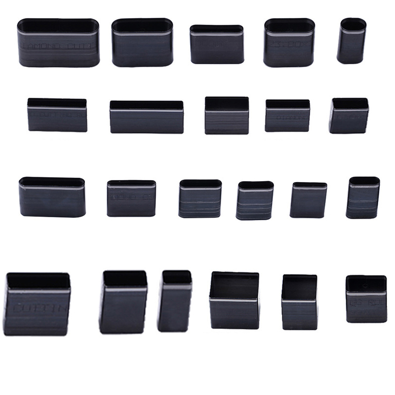 5/6Pcs/Set Leather Pattern Punch DIY Short Head Set Holster Hollow Punch Hole Puncher Tool_voghion.com