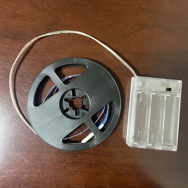 60-LED 2835 Battery-Powered Waterproof Light Strip – Portable Single Color LED Rope Light For Camping, Outdoor & Emergency Use_voghion.com