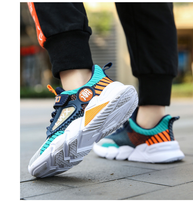 Mutter & Kinder Jungen schuhe Sommer kinder einzigen mesh hohl casual sport schuhe fliegen woven mesh atmungsaktive laufschuhe_voghion.com