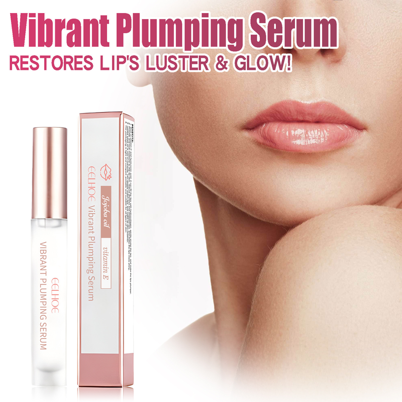Brillo labial hidratante y voluminizador EELHOE, anti-labios agrietados, aclara las líneas de los labios, humectación de labios, humectación y cuidado de los labios carnosos_voghion.com