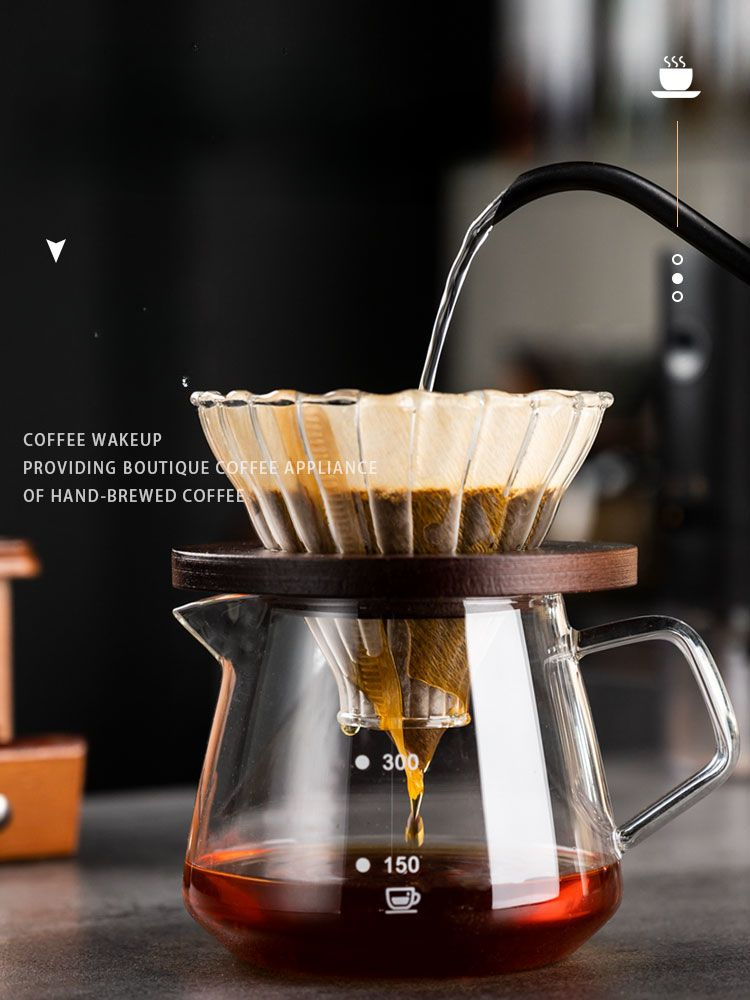 Set Qiru per principianti, tazza con filtro per caffè, caffettiera a goccia manuale_voghion.com