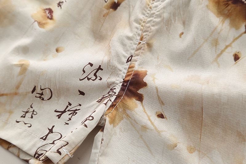 Pojkar 2024 Nya och moderna babysommarkläder i kinesisk stil med korta ärmar för barn_voghion.com