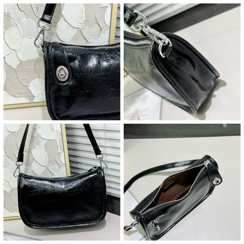 2025 Spring And Summer New Fashion Shoulder Armpit Bag Personalized Casual Women's Korean Leather Bag Hundreds Of Daily Personalized Niche_voghion.com