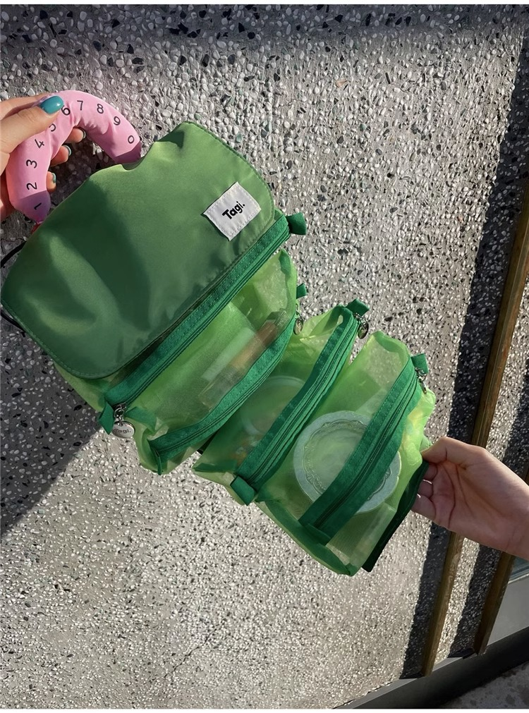 Tagi.Hadou Chicken Rolls Aufbewahrung, süße Make-up-Tasche, tragbare Handtasche mit großer Kapazität_voghion.com