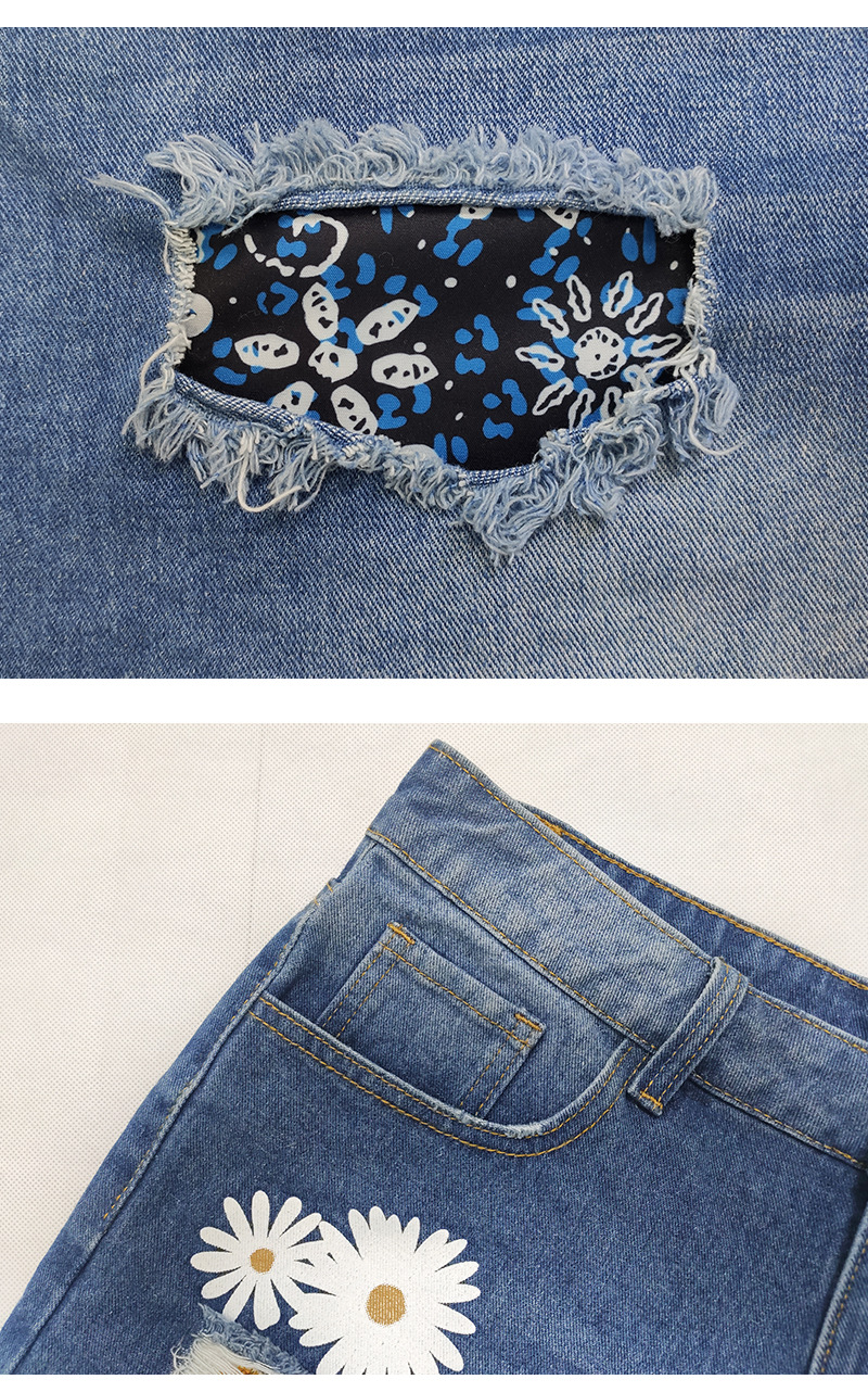 2023 European and American women's street hipster summer denim shorts feminine hot pants_voghion.com