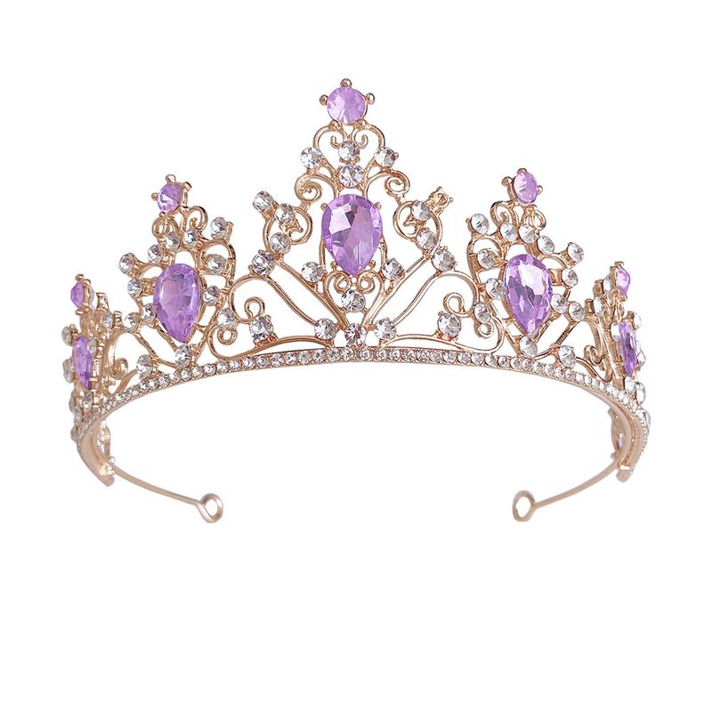 Nuovi accessori per capelli da sposa con corona di vendita calda, corona di compleanno transfrontaliera europea e americana, corona di cristallo, copricapo da sposa all'ingrosso_voghion.com