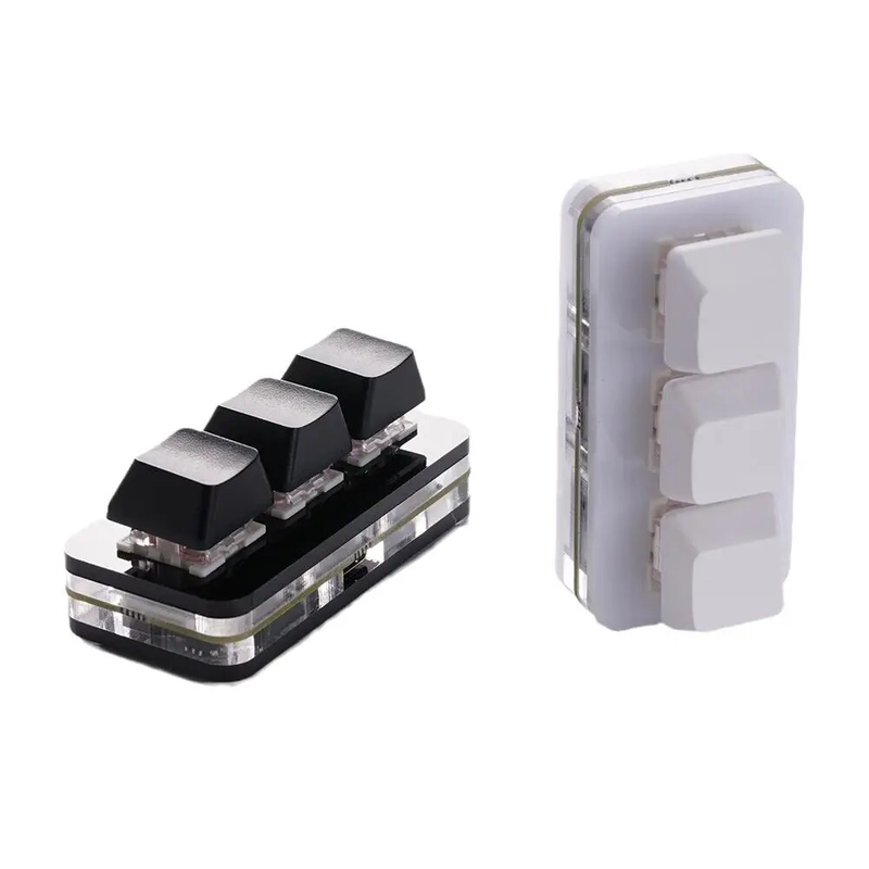 Aangepaste Mini USB 3 sleutels programmeren ro Kopiëren Plakken Knippen Keypa HID Driver Gratis ondersteuning Re Switch Mechanisch_voghion.com