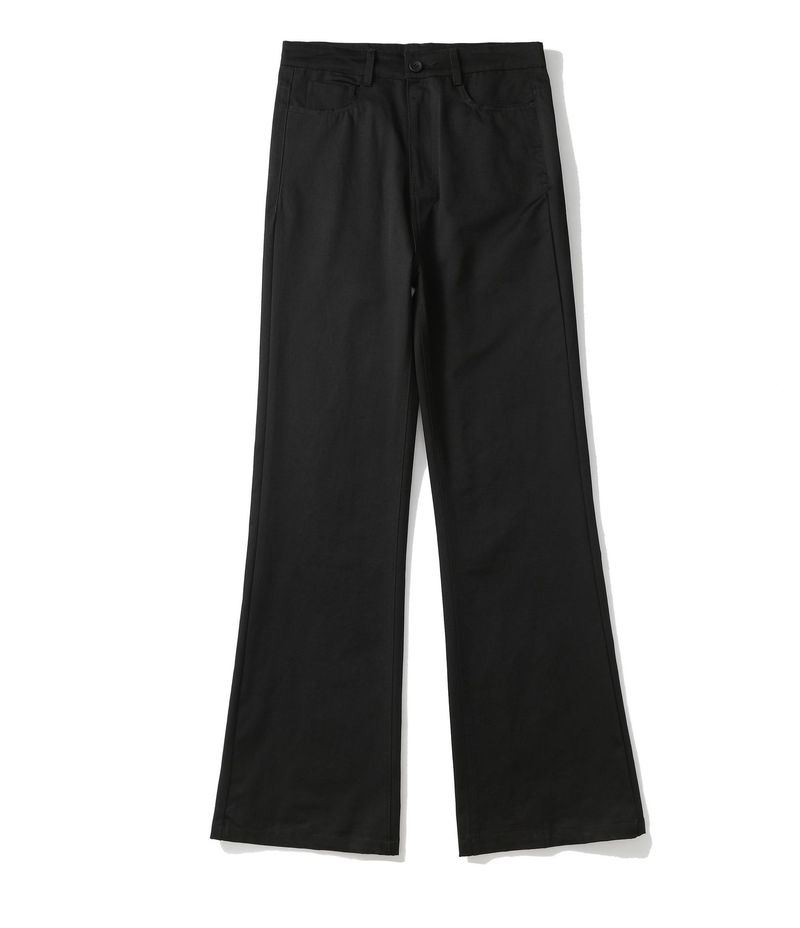 Men's Clothing suit cleanift P style high street vibe black casual micro pull all-match long pants_voghion.com
