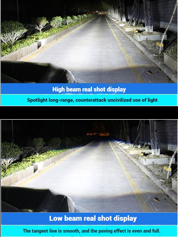 2 stücke H4 H7 Scheinwerfer H1 H8 H11 HB3 HB4 9005 9006 6000K 200W 50000LM Automotive LED Licht Turbo nebel Ligh_voghion.com
