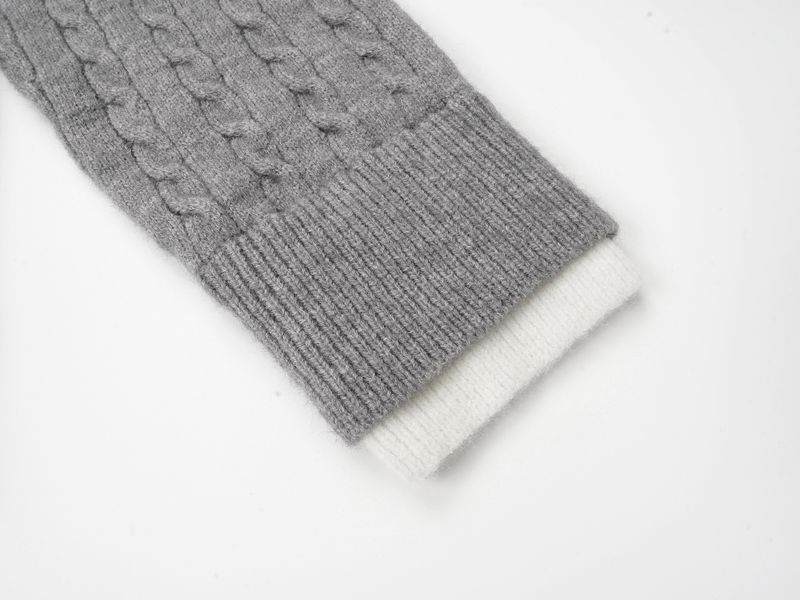 Eon Modish 25 Autumn New American Style Simple Versatile Two-Piece Knitted Sweater_voghion.com