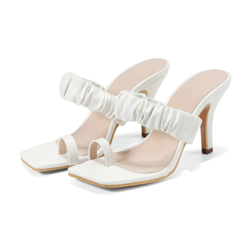 women's shoes white high heels flip-flops office versatile sandals 35-42 sizes in stock_voghion.com