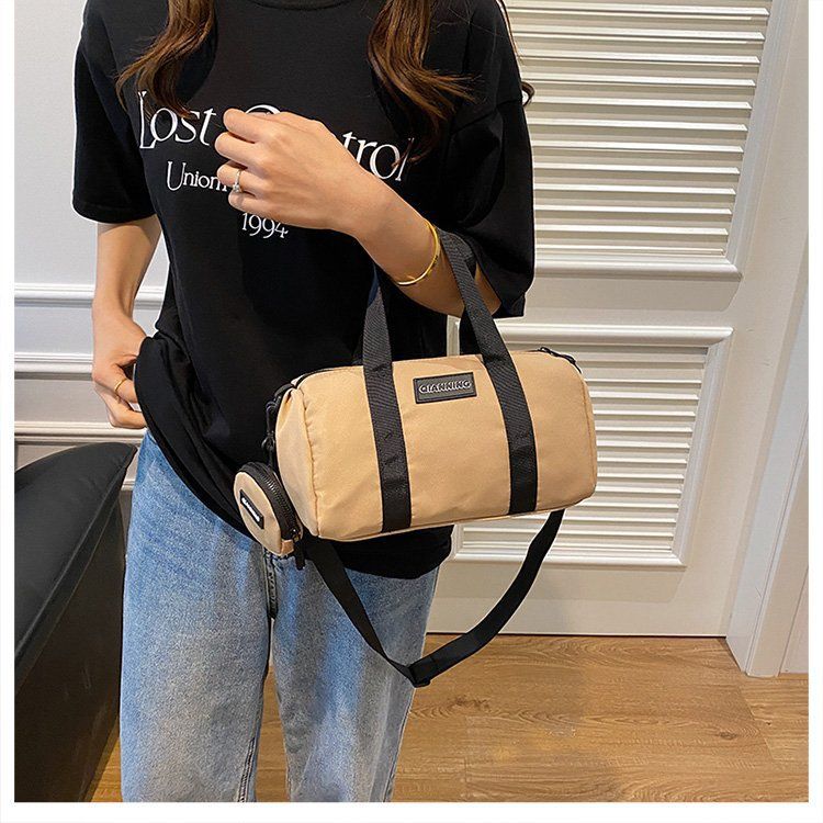 2024 New Versatile Nylon Boston Women's Fashion Commuter Handheld Pillow Casual One Shoulder Crossbody Bag_voghion.com