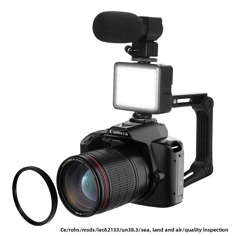 【High Quality】 New 4K HD 64.0Million Pixel D5 Mirrorless DSLR Camera With Wifi For Vlogging_voghion.com