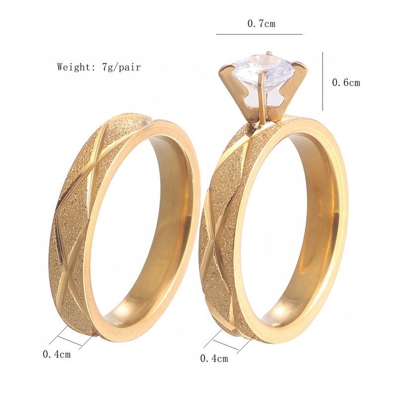 Anello da uomo in acciaio al titanio con diamanti, in oro opaco e zircone inossidabile, gioiello da donna_voghion.com