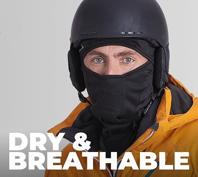 Balaclava ski mask with velvet lining windproof warm winter cold weather mask for men and women_voghion.com