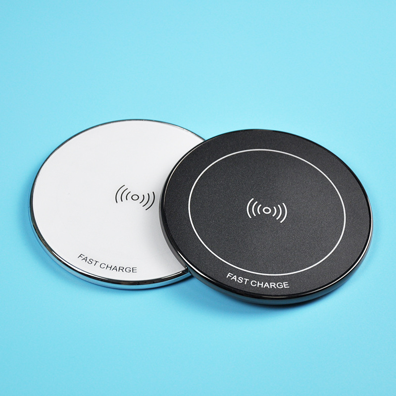 New Creative Zinc Alloy Charger 15W Circular Desktop Wireless Metal Suitable For Huawei Fast Charging_voghion.com