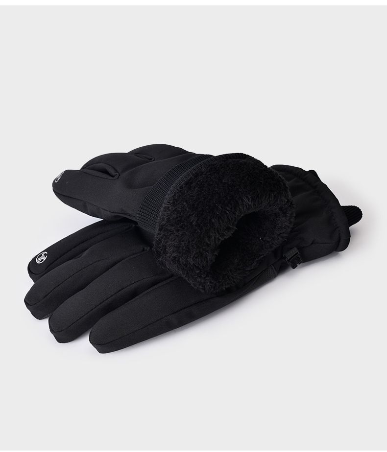 Gants de ski d'hiver en coton 3M coupe-vent, imperméables, chauds, tactiles, résistants au froid, pour la moto, la randonnée et_voghion.com