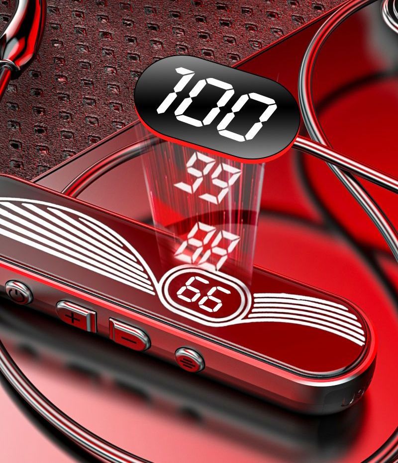 Nuovi auricolari Bluetooth universali con archetto da collo, adatti alle orecchie, lunga durata della batteria, cancellazione del rumore_voghion.com