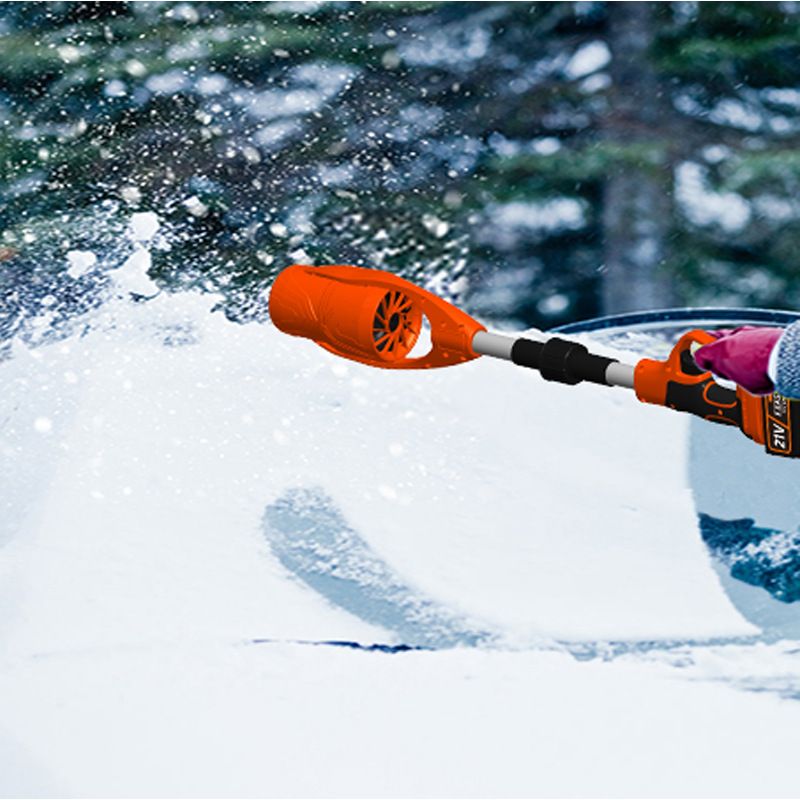 21V Cordless Leaf Blower With Foldable Design - High-Power Battery-Powered Blower For Lawn, Snow, Dust, And Debris Cleaning_voghion.com
