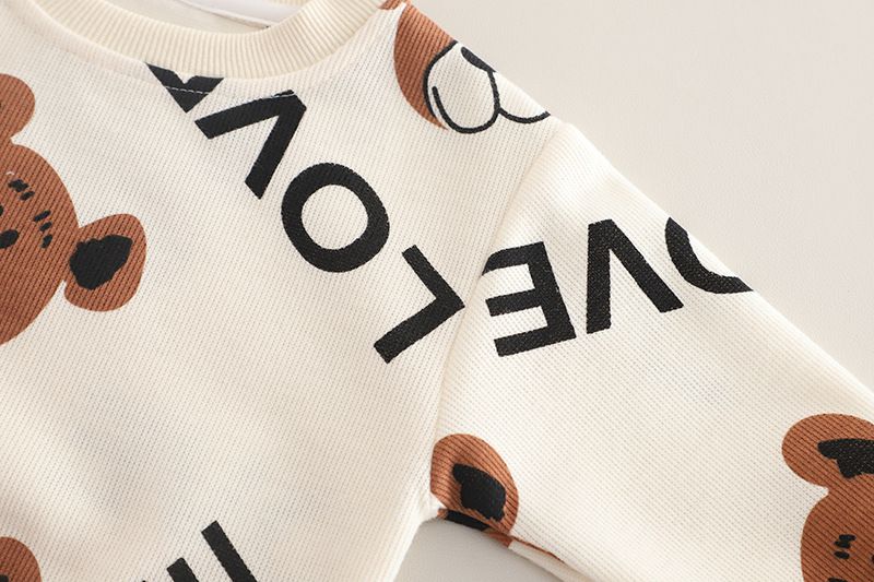 Primavera e autunno 2025, nuovo stile coreano, due pezzi, felpa con cappuccio per bambini, vestiti lavorati a maglia per bambini_voghion.com