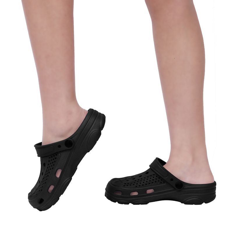 Bebealy Men Hole Clogs Slippers Men Garden Shoes For Men Arch Support Slides Summer Fashion Beach Slippers Non-slip EVA Slippers_voghion.com