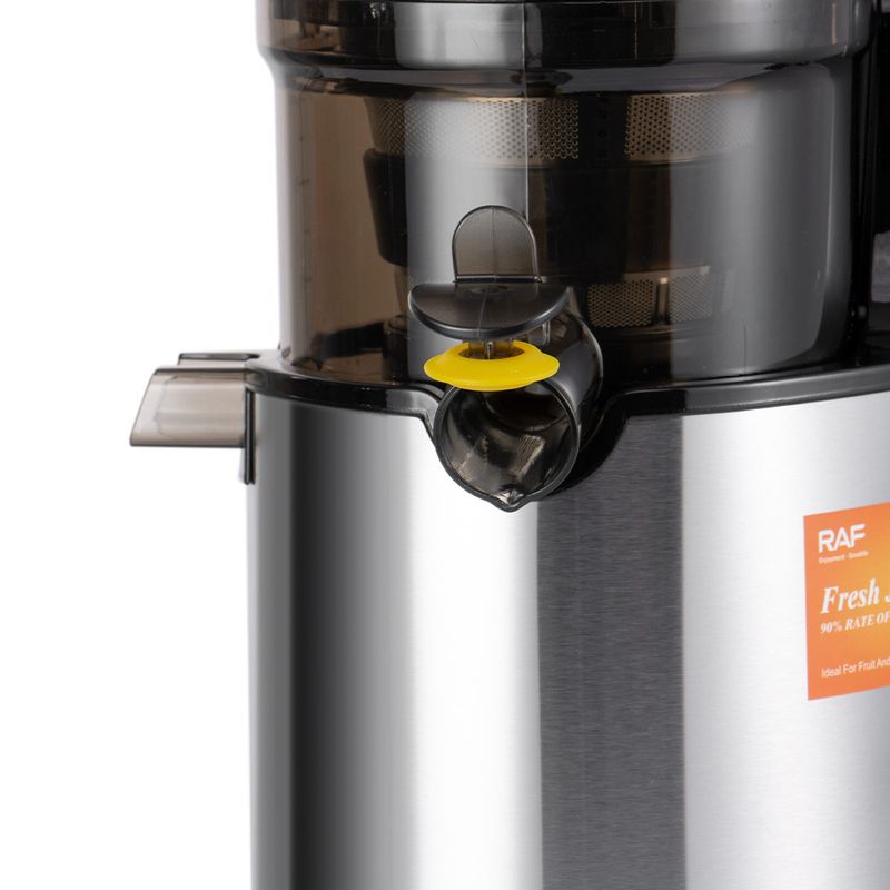 RAF Slow Juicer - With Pulp Separator, Large Caliber No Cutting Needed, Filter For Fruits & Vegetables_voghion.com