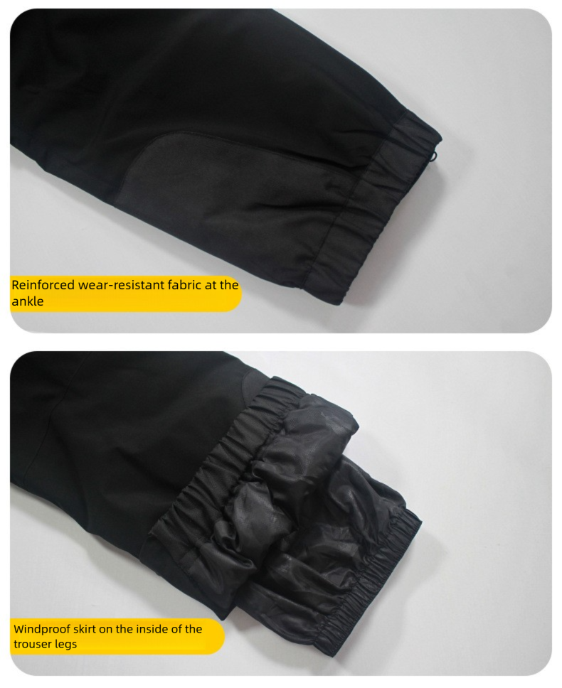 Nuovi con cinturini da donna/uomo, imbottiti in cotone spesso, caldi, con tavola singola e doppia, antivento, pantaloni da sci impermeabili_voghion.com