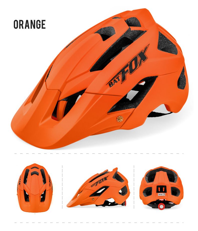 Casco de seguridad para ciclismo de montaña y patineta todoterreno BATFOX_voghion.com