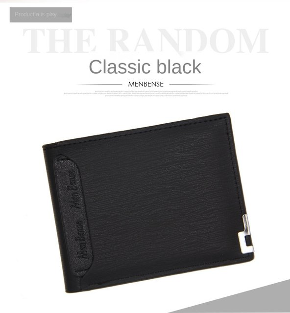 New Men's Wallet Short Multi-function Fashion Casual Draw Card Wallet Card Holders for Men Cardholder Bags with Free Shipping_voghion.com