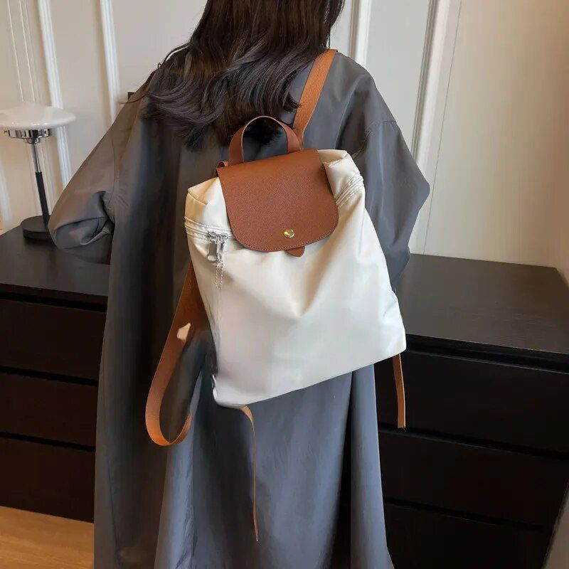 Wasserdichter Rucksack Hochwertige Damen-Handtasche Designer Pure Folding Veratile Outdoor Leiure Portable_voghion.com