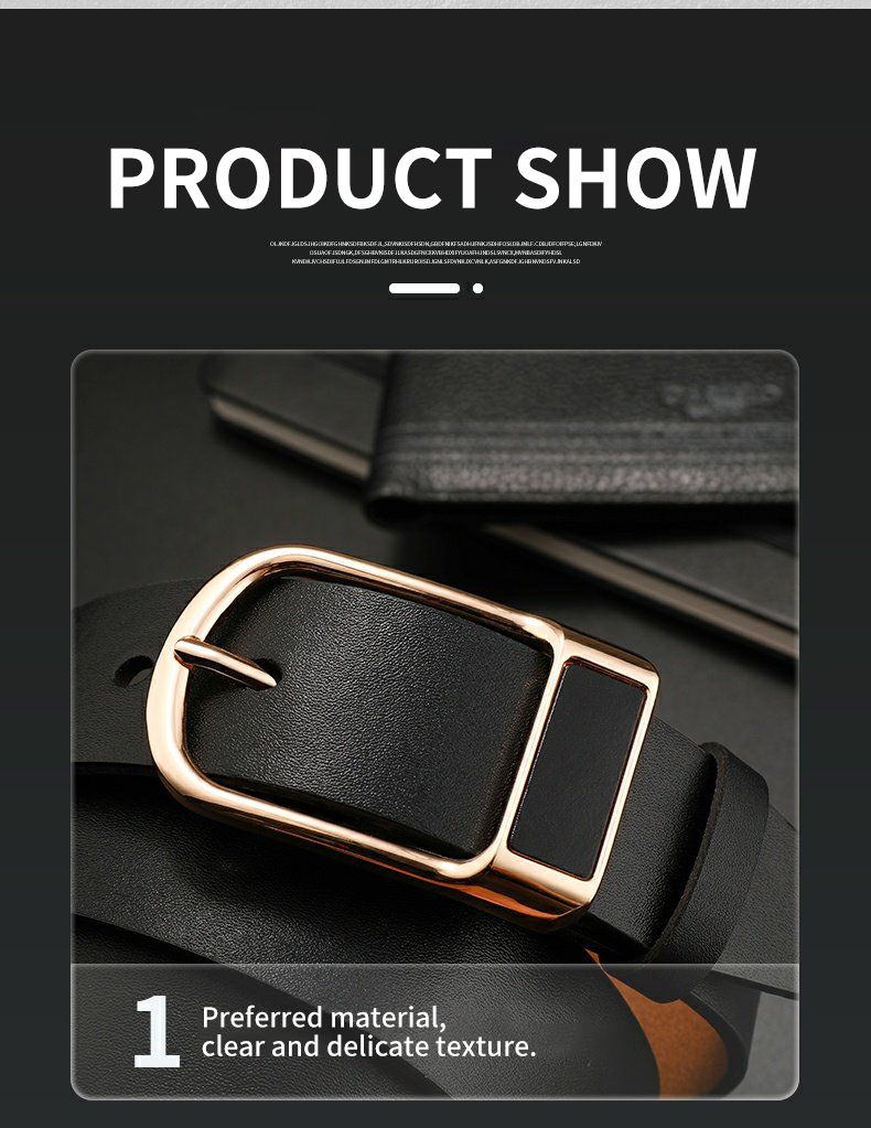 HOT High Quality Belt Men Male Genuine Strap Pin Buckle Fancy Vintage Jeans Free Shipping_voghion.com