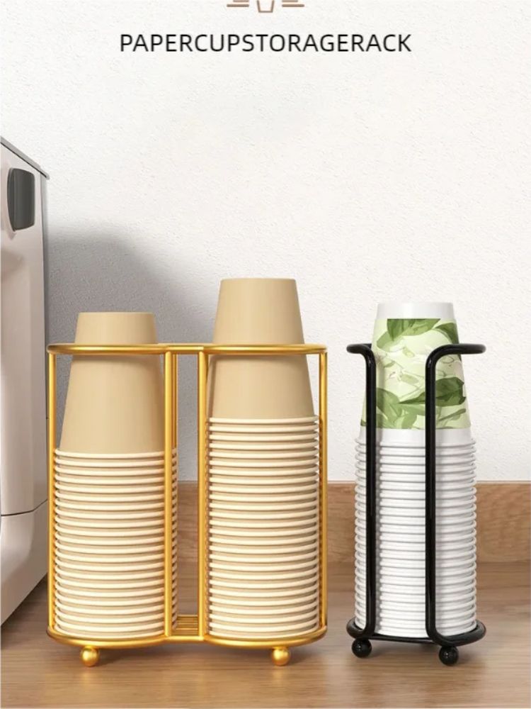 Supporto per bicchieri di carta usa e getta, supporto per tazze da tè, gadget da cucina_voghion.com